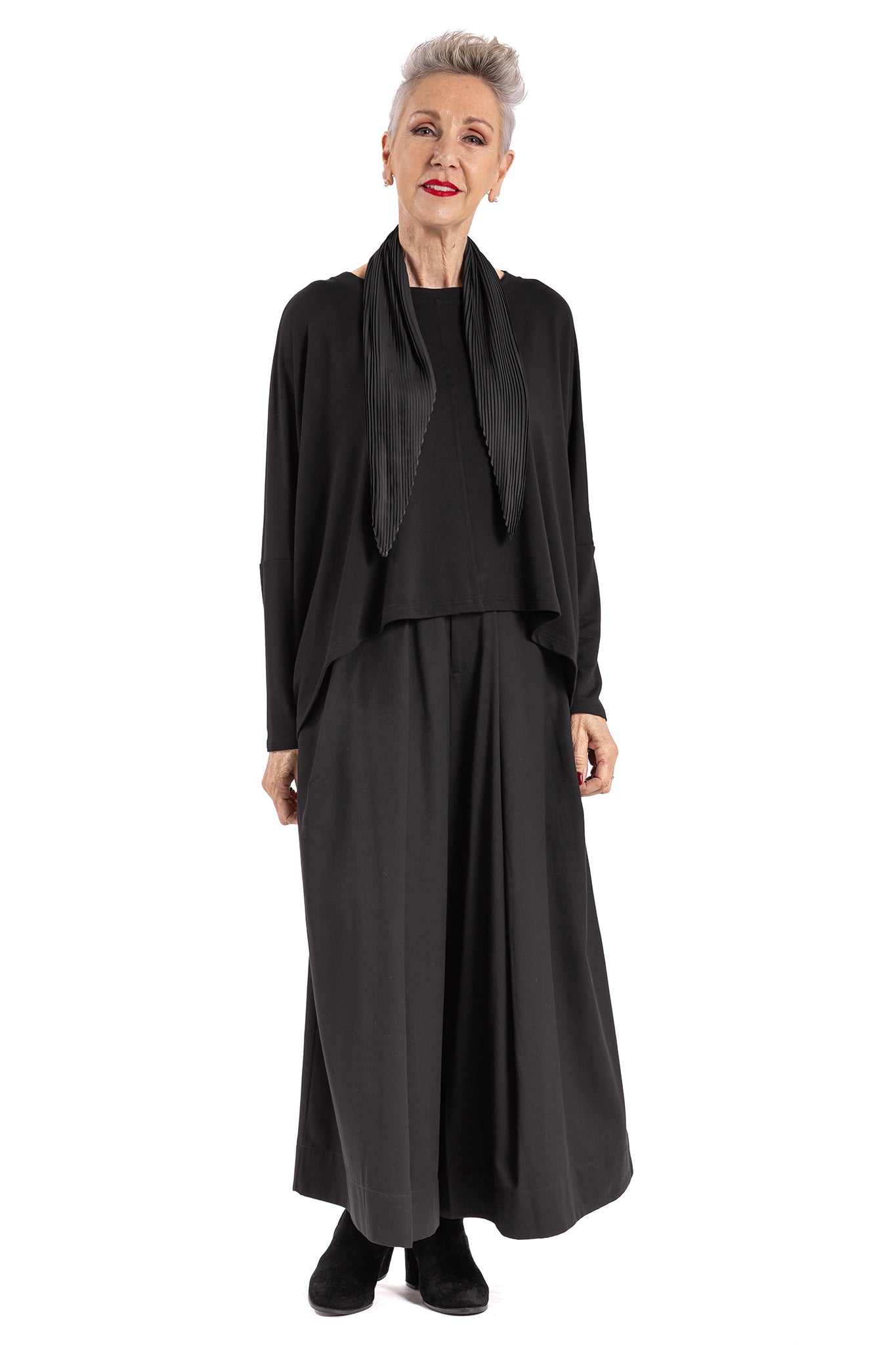 PLEATED SCARF