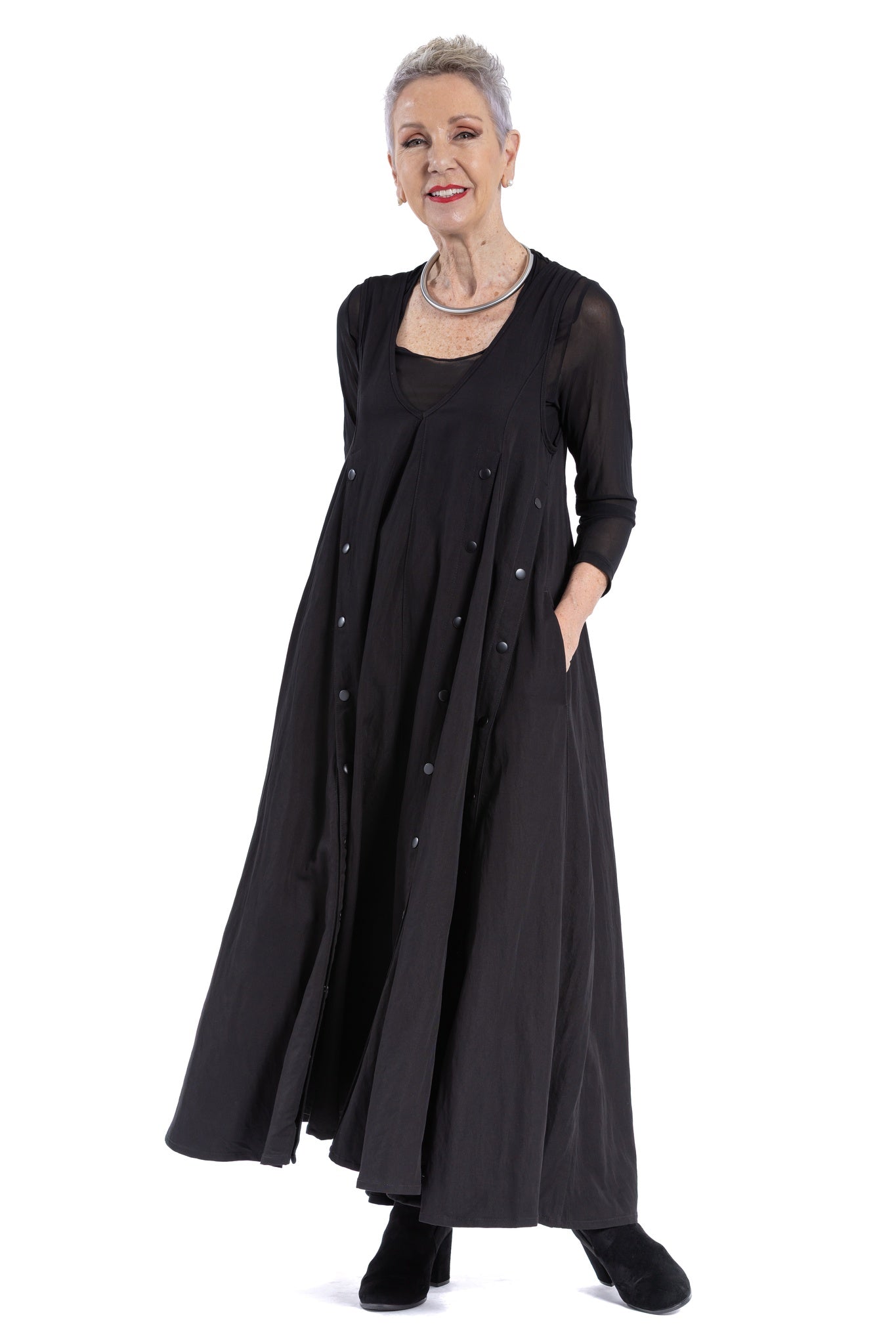PRESS-STUD DRESS NV