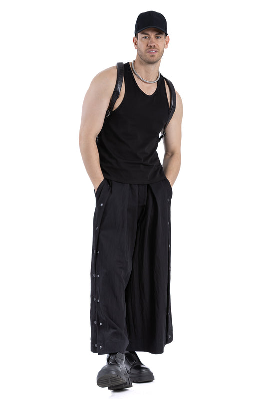 PRESS STUD PANTS NV