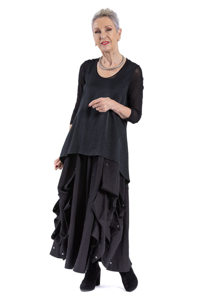 PRESS STUD SKIRT NV