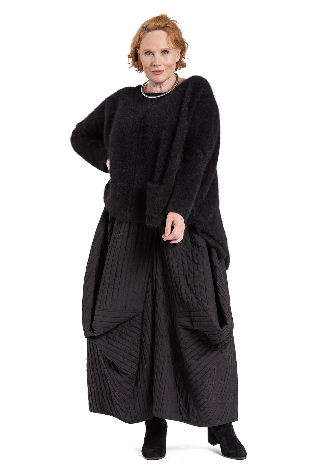 YAKISUGI DRAPE SKIRT YA