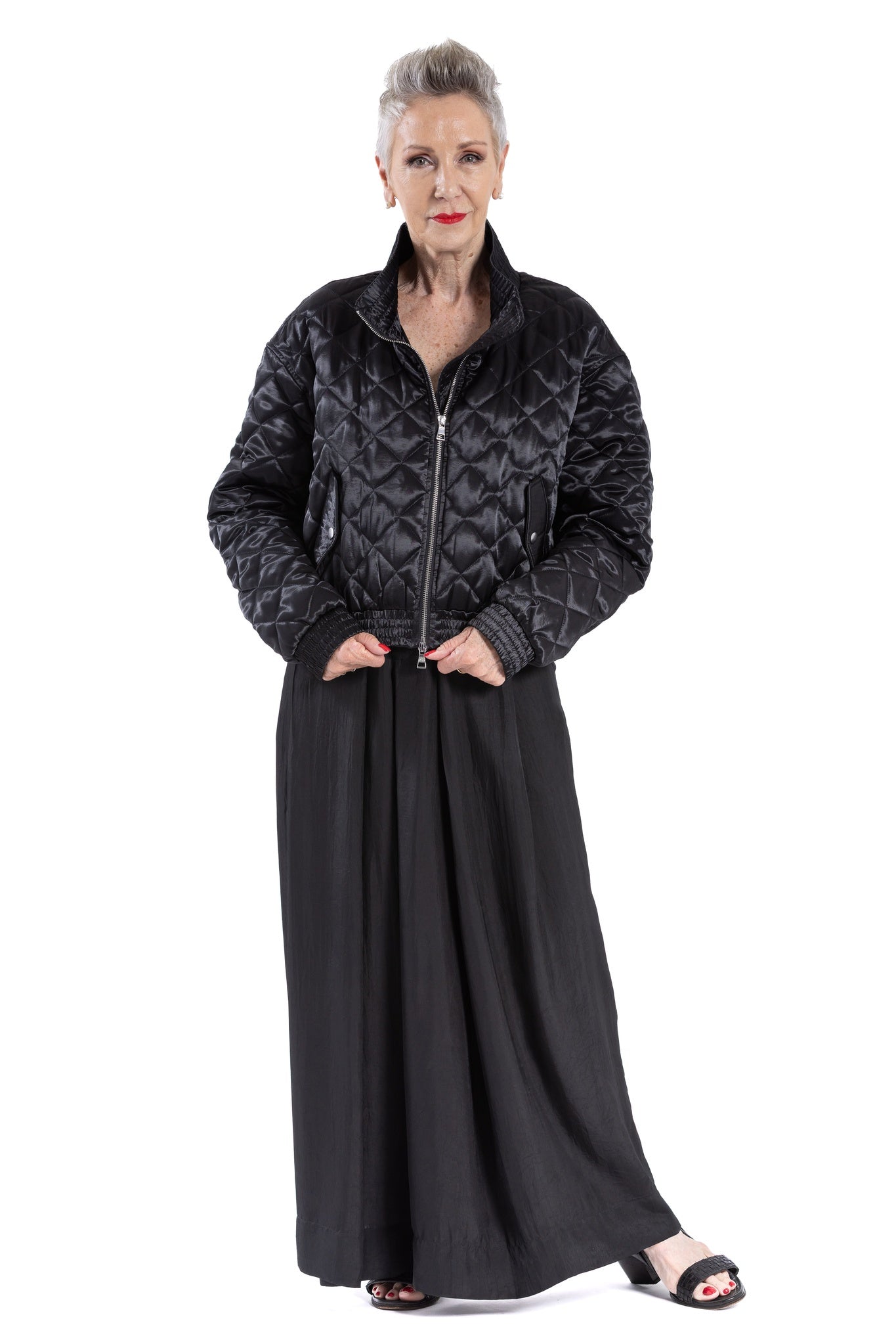 QUILTED BOMBER HS