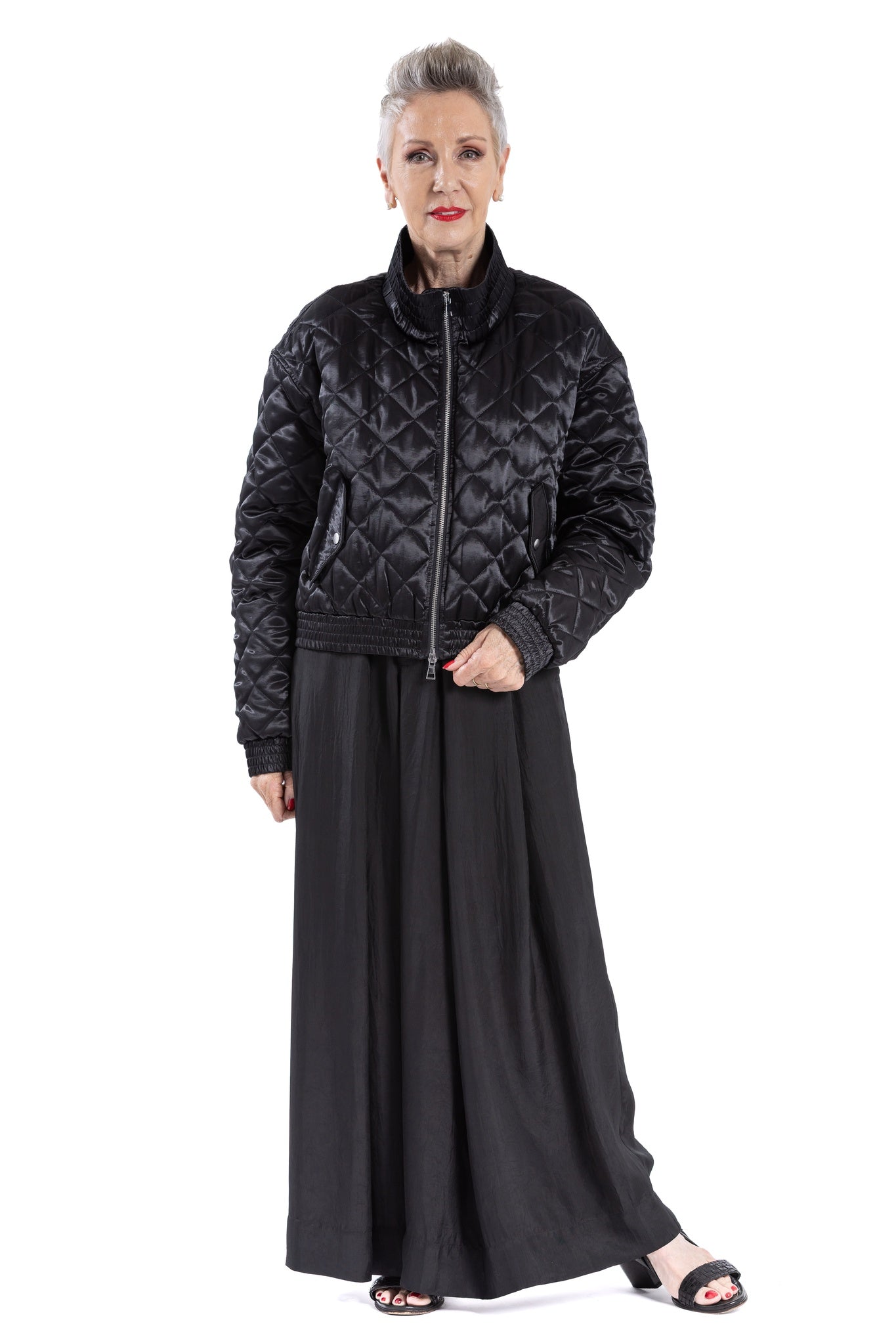 QUILTED BOMBER HS
