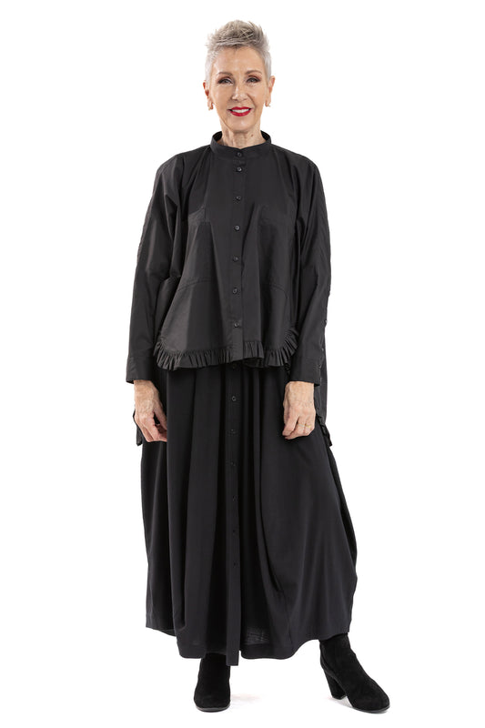 RUFFLE BLOCK SHIRT PC