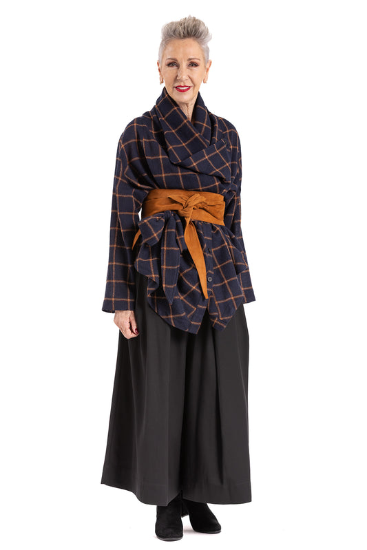 SUEDE OBI BELT SU