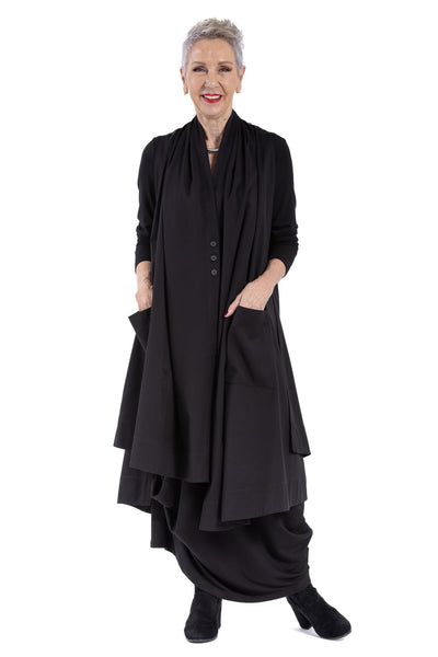 FRACTA DRAPING VEST WO