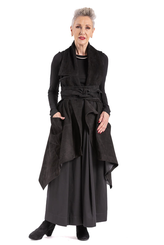 SUEDE OBI BELT SU