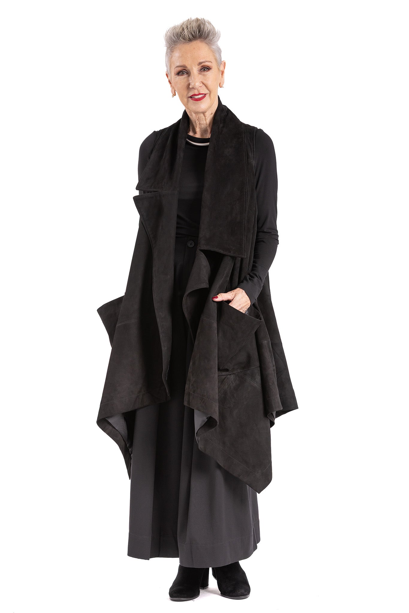 SUEDE ADDICA VEST SU