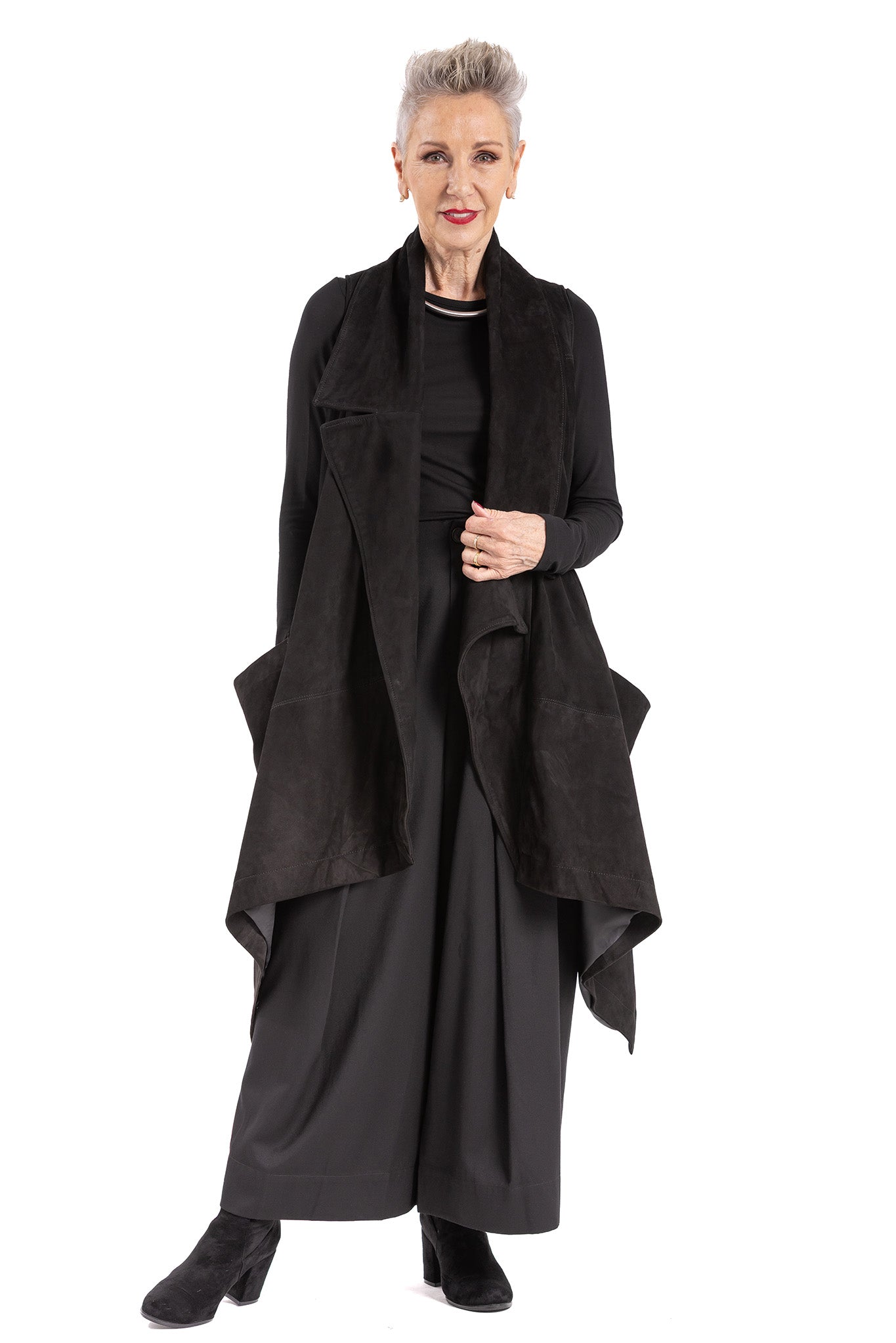 SUEDE ADDICA VEST SU