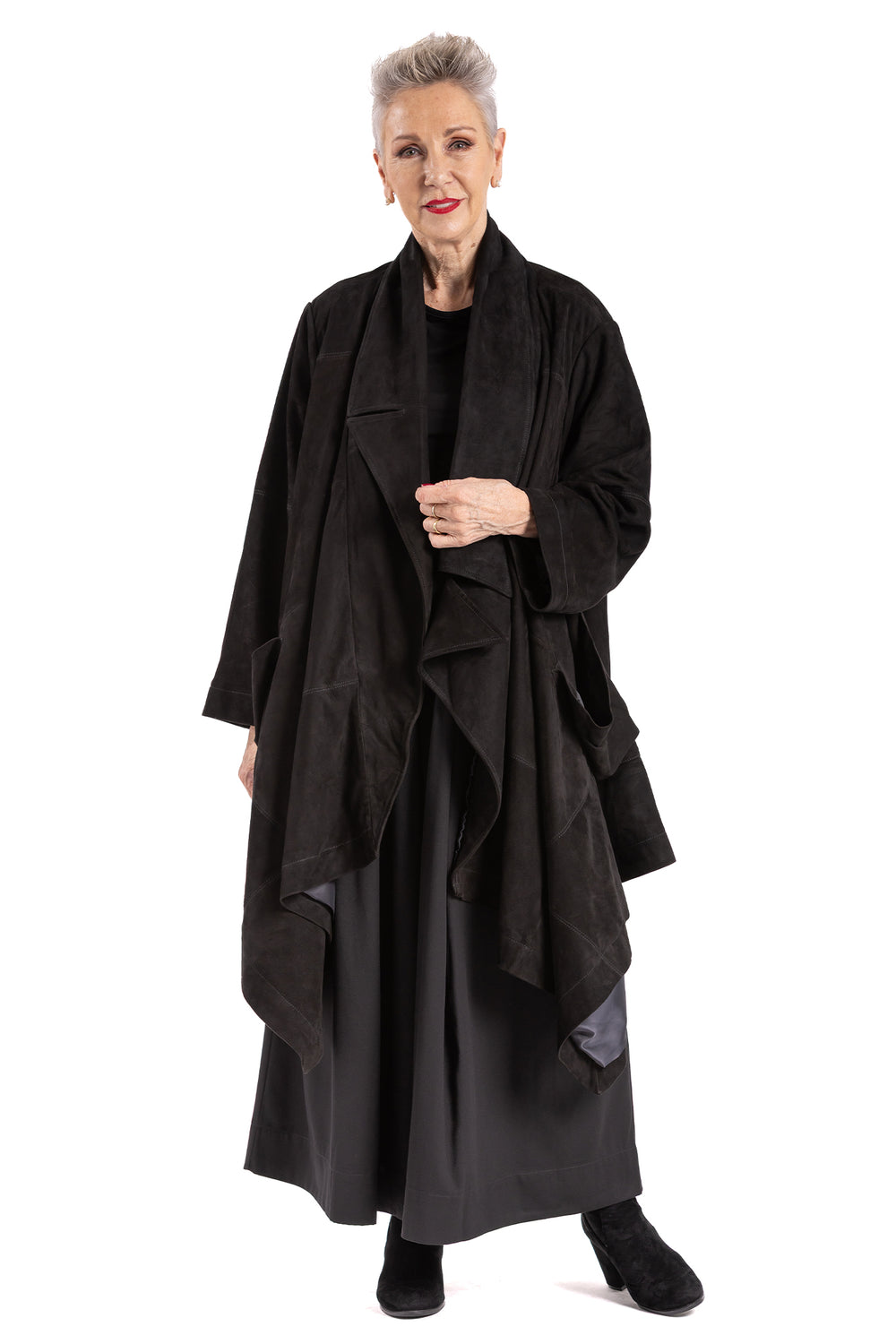 SUEDE OPUS COAT SU