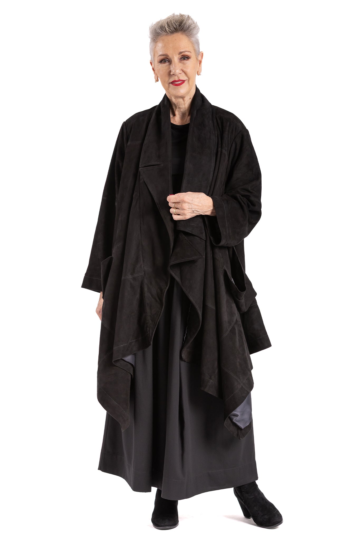 SUEDE OPUS COAT SU