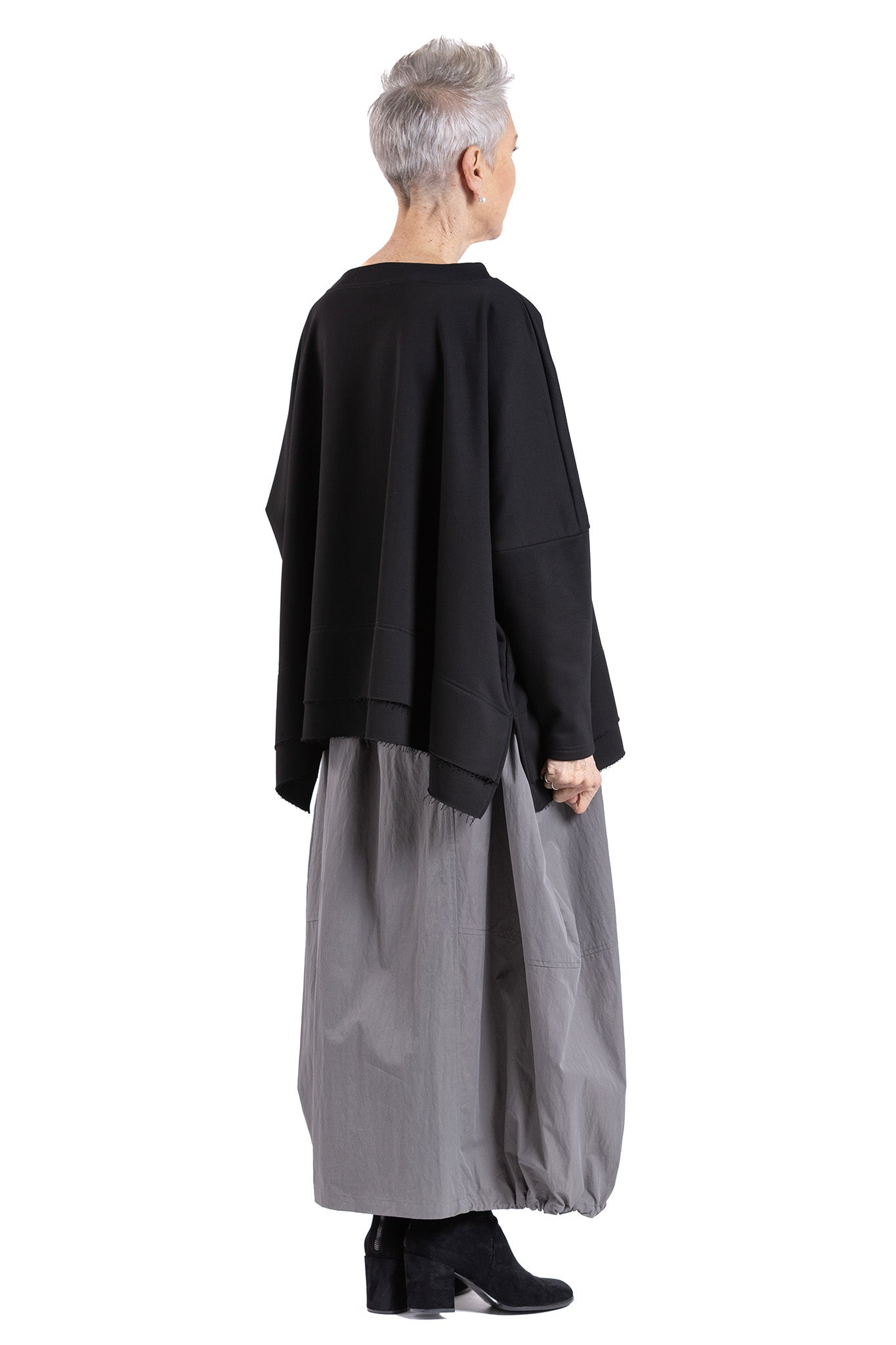 DOUBLE EDGED L/S TOP CT