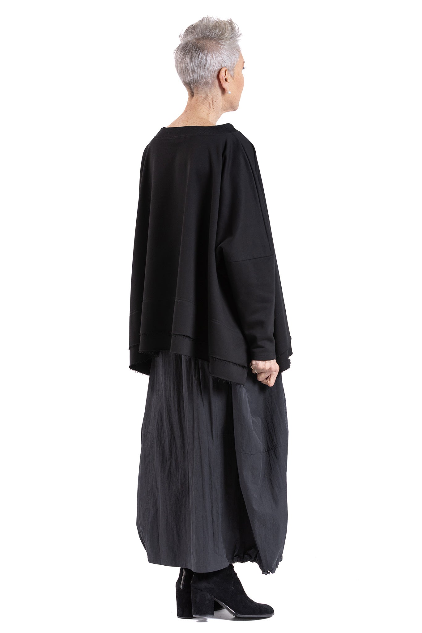DOUBLE EDGED L/S TOP CT
