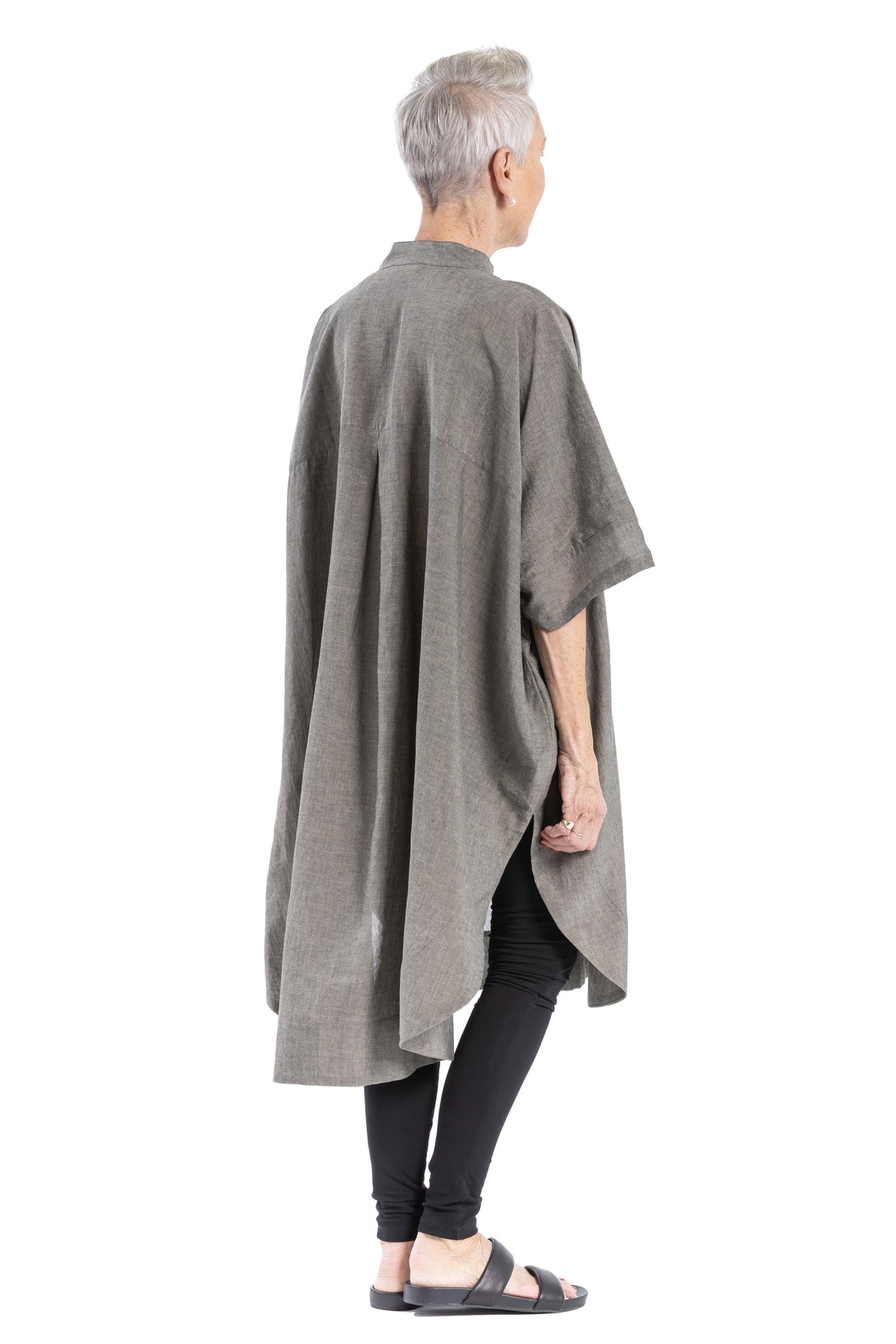 VEIL SHIRT DRESS VL