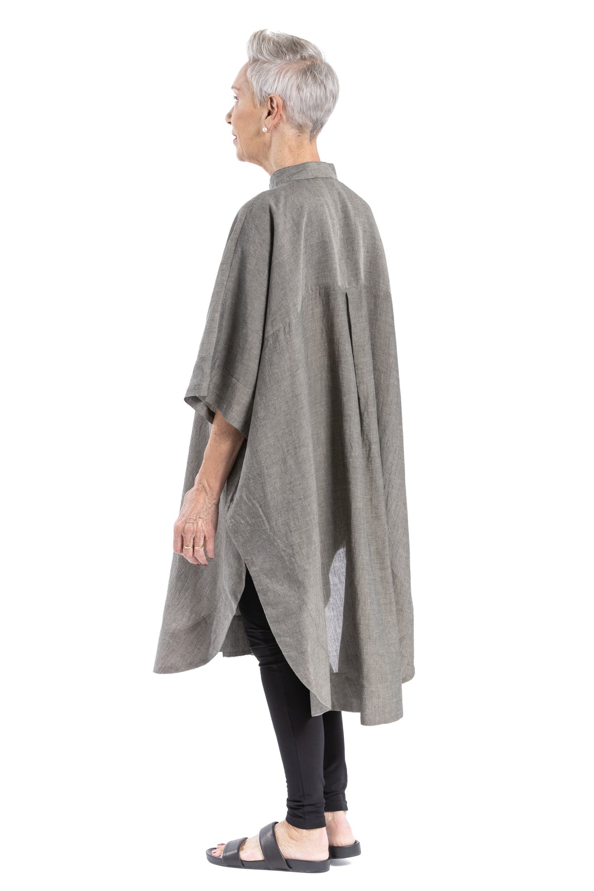VEIL SHIRT DRESS VL