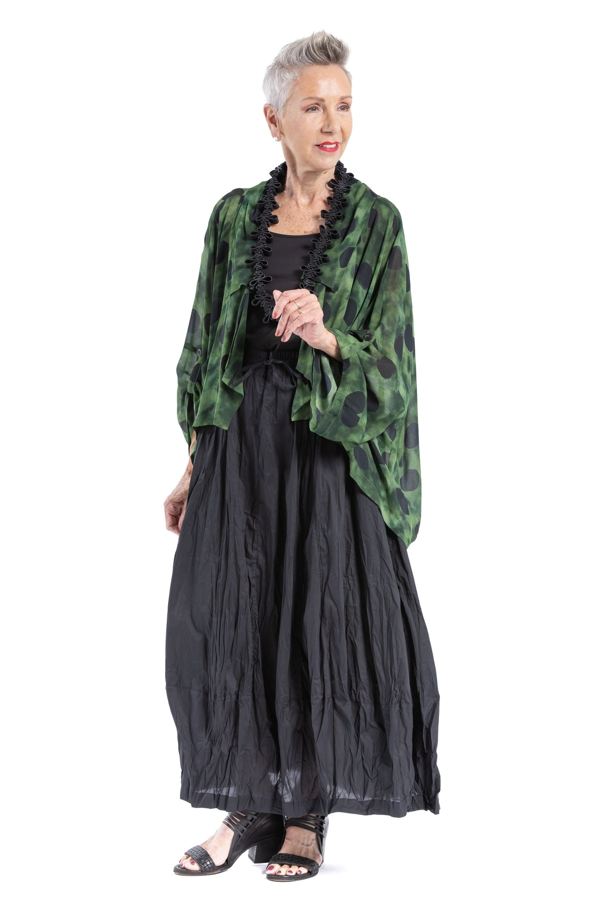VIRIDIAN DRAPE JACKET VS