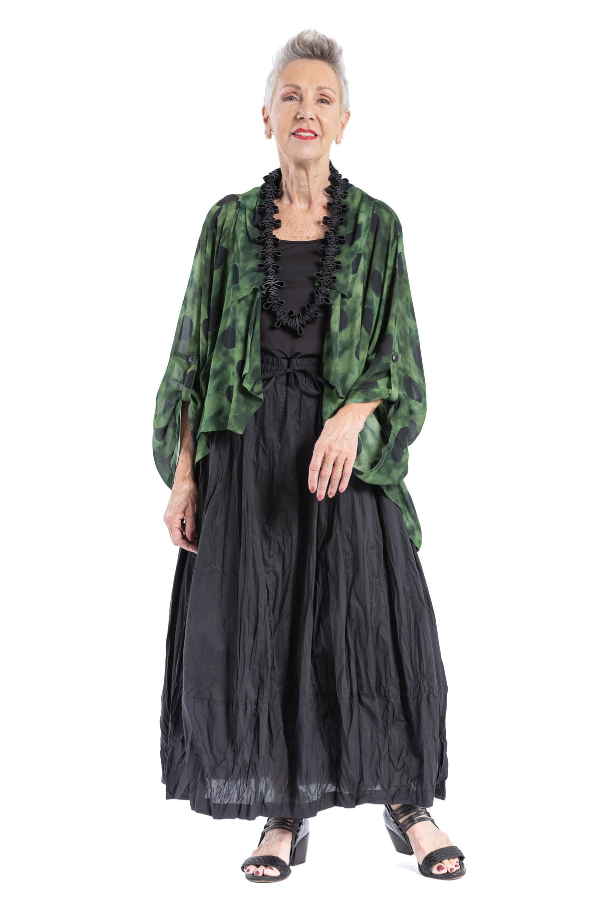 VIRIDIAN DRAPE JACKET VS