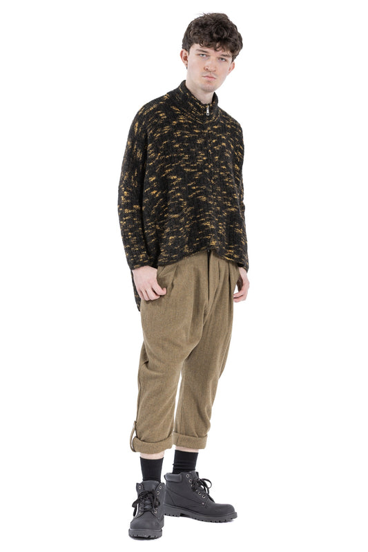 TWEED ROLL-UP PANT OT