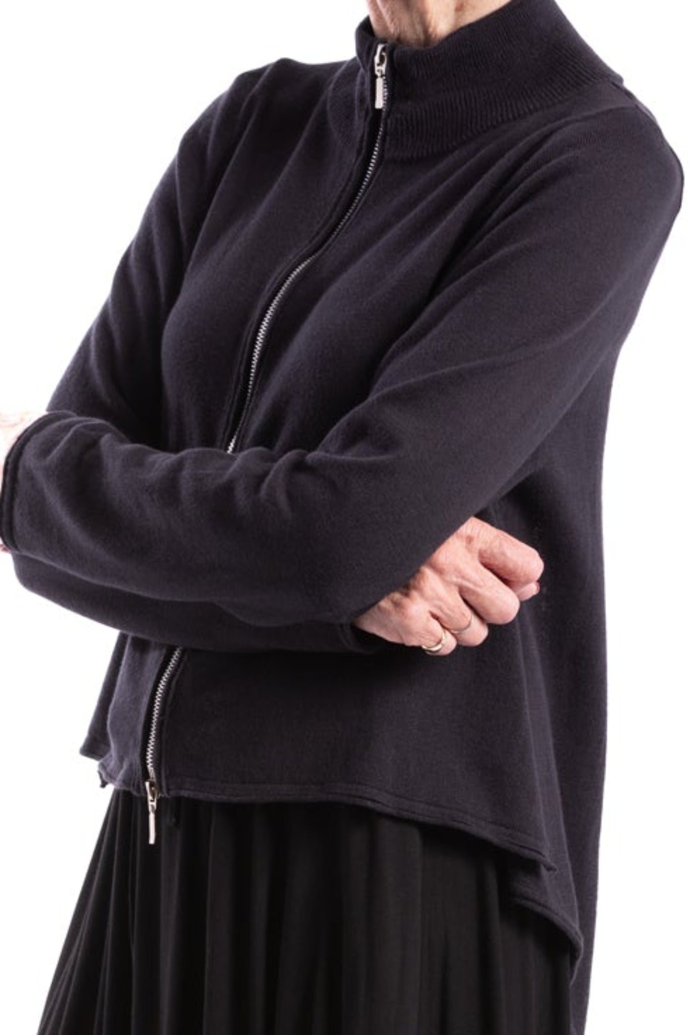 ZIP CARDIGAN CC