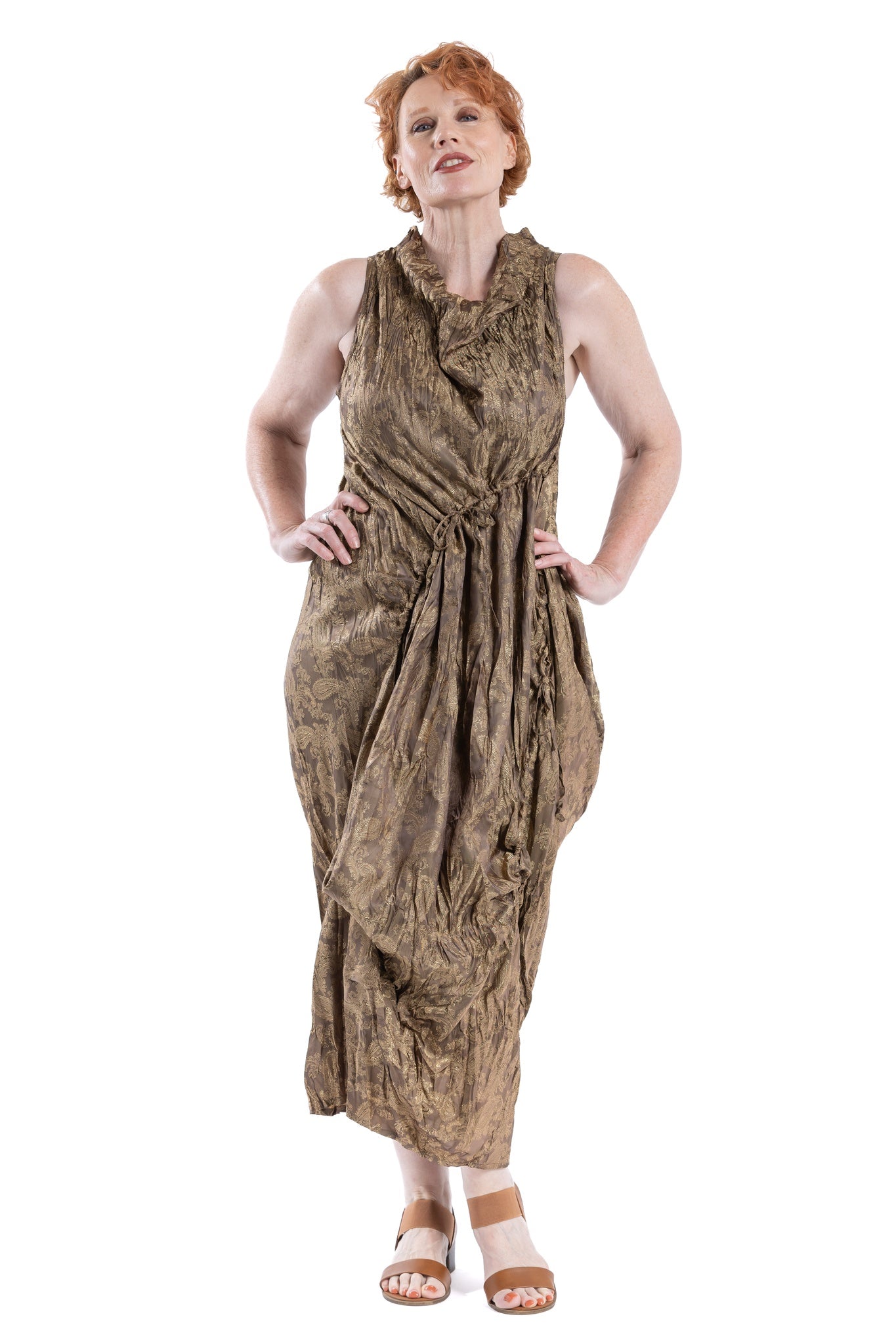 PAISLEY TIE DRESS PC