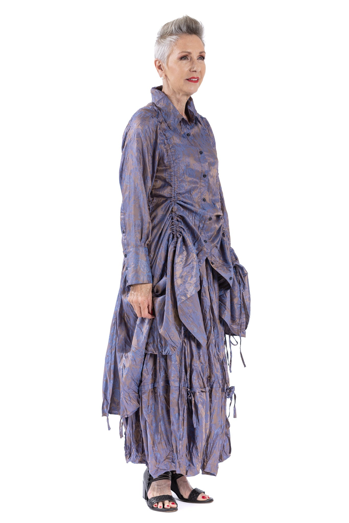 PAISLEY TIE TUCK SHIRT PC