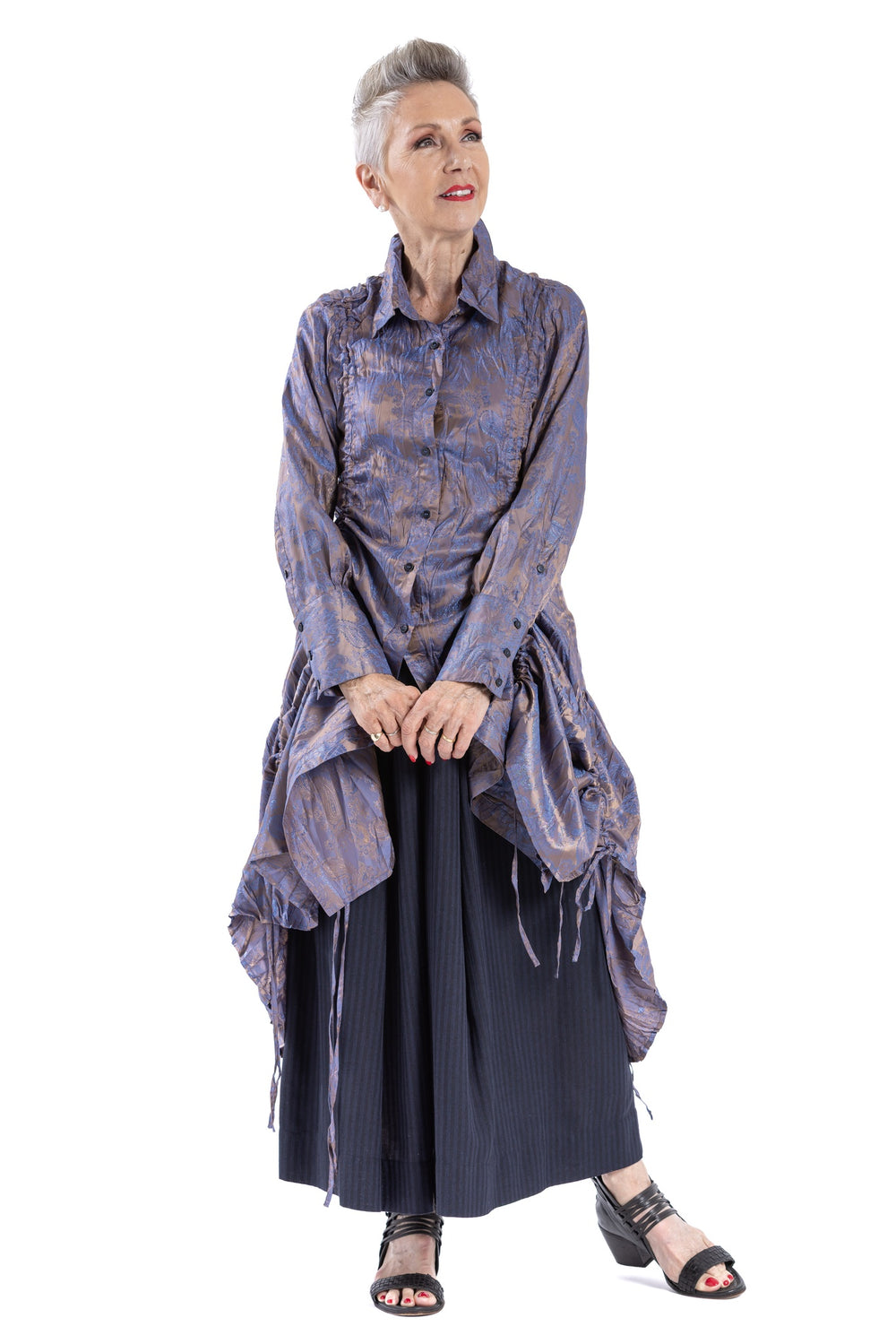 PAISLEY TIE TUCK SHIRT PC