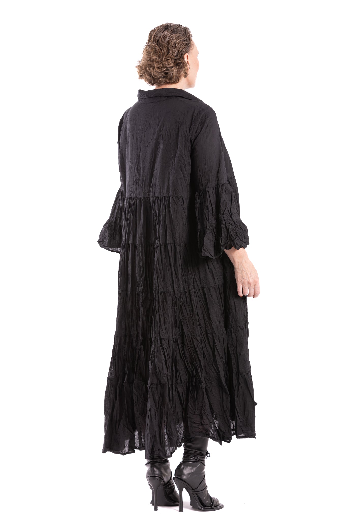ARIAN RUFFLE DRESS CC