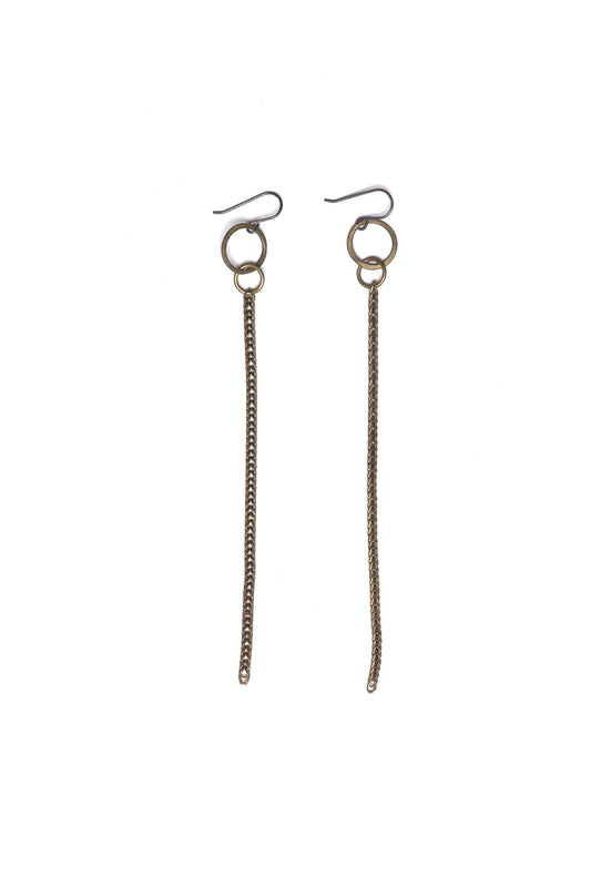 GOLD DRIP EARRINGS