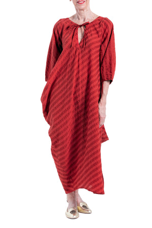 RED HOT STRIPE DRESS RS