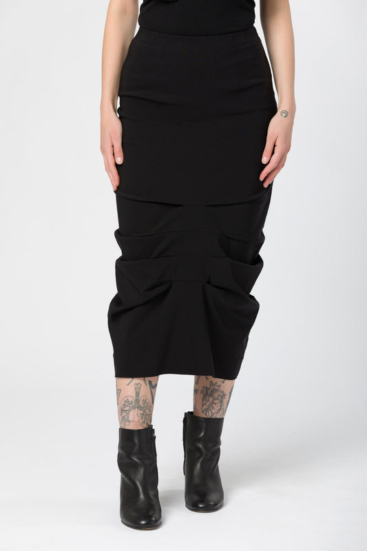 TUCK SKIRT