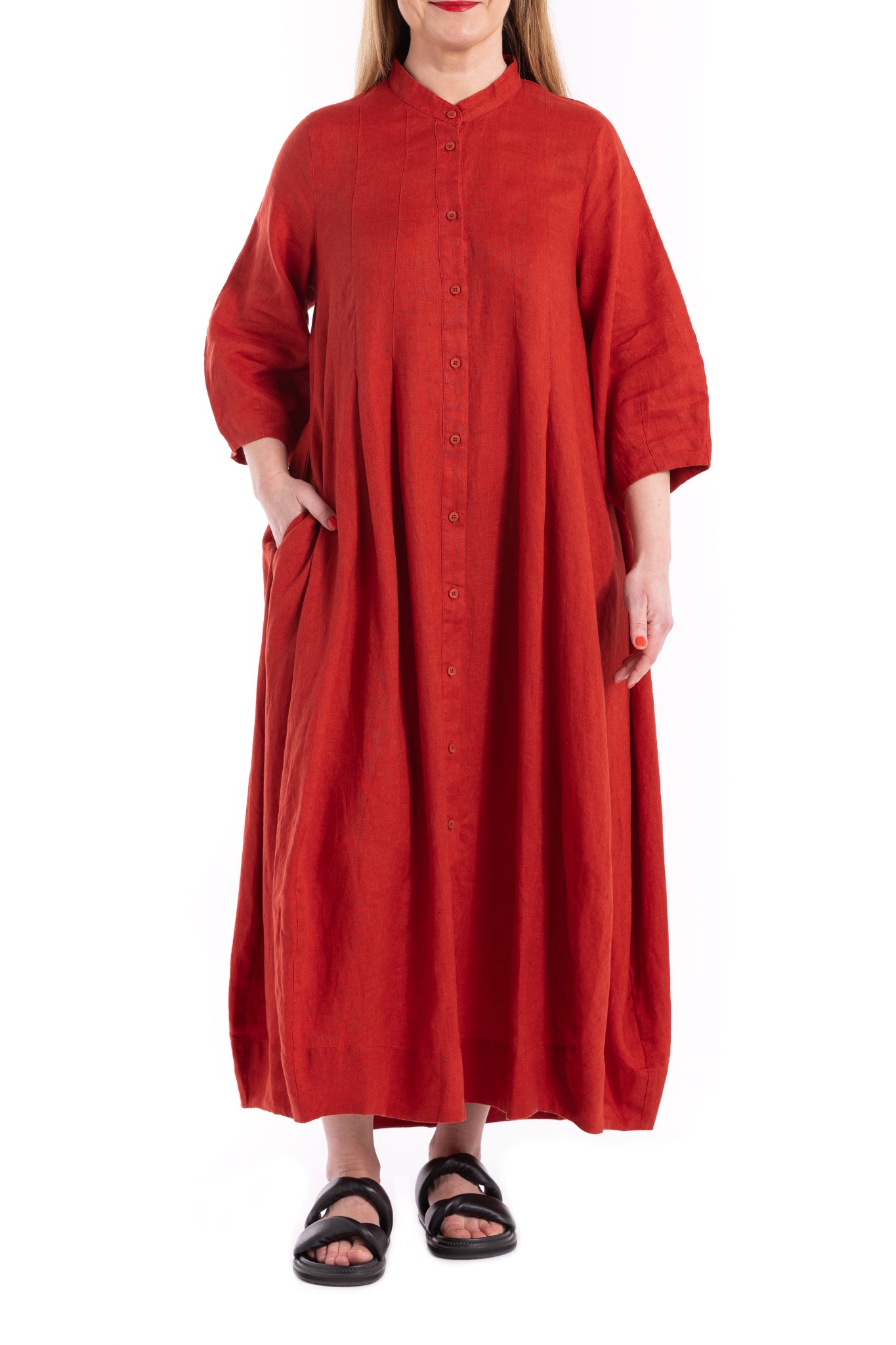 WALDRON PLEAT DRESS WL