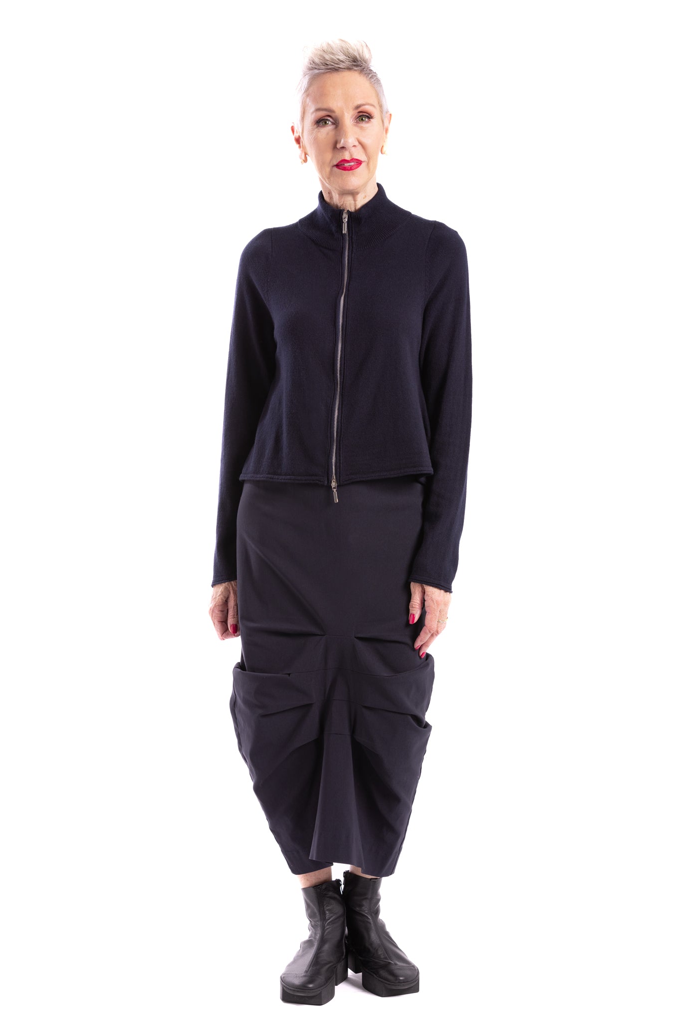 ZIP CARDIGAN CC