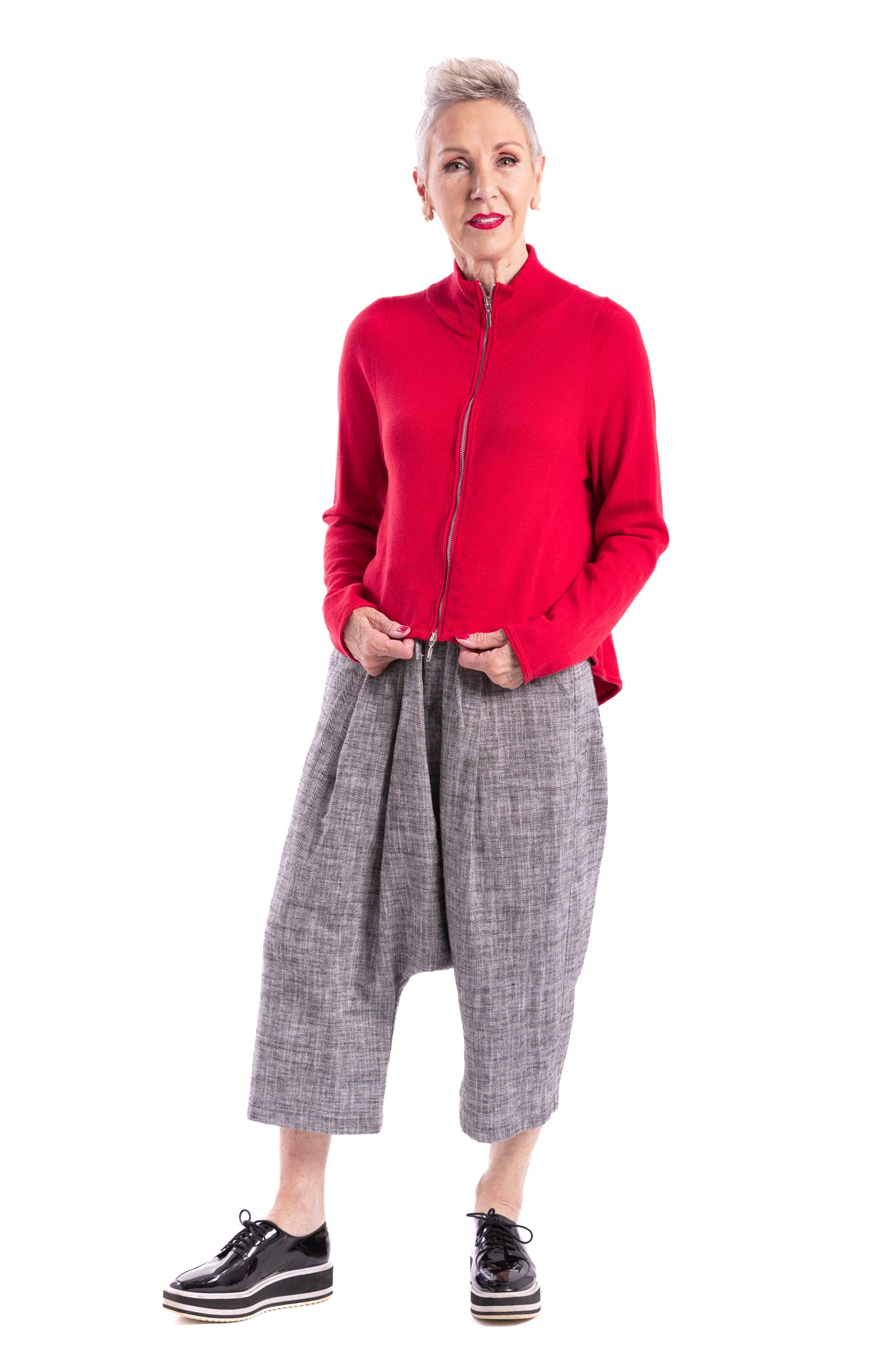 ZIP CARDIGAN CC